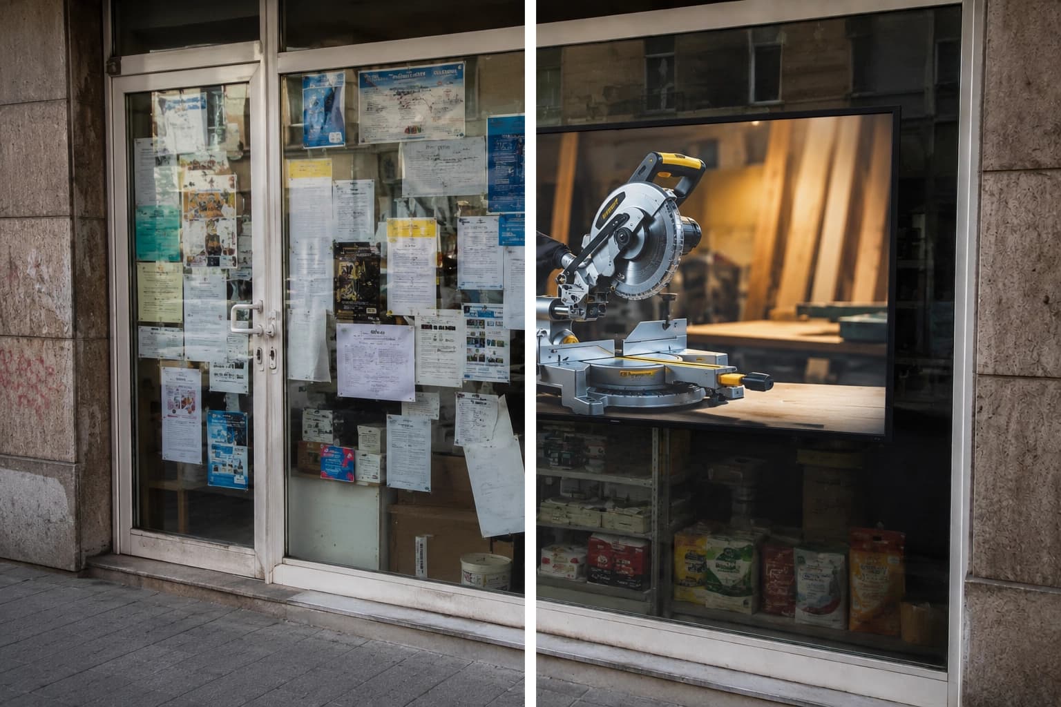 Foto comparativa abans i despres