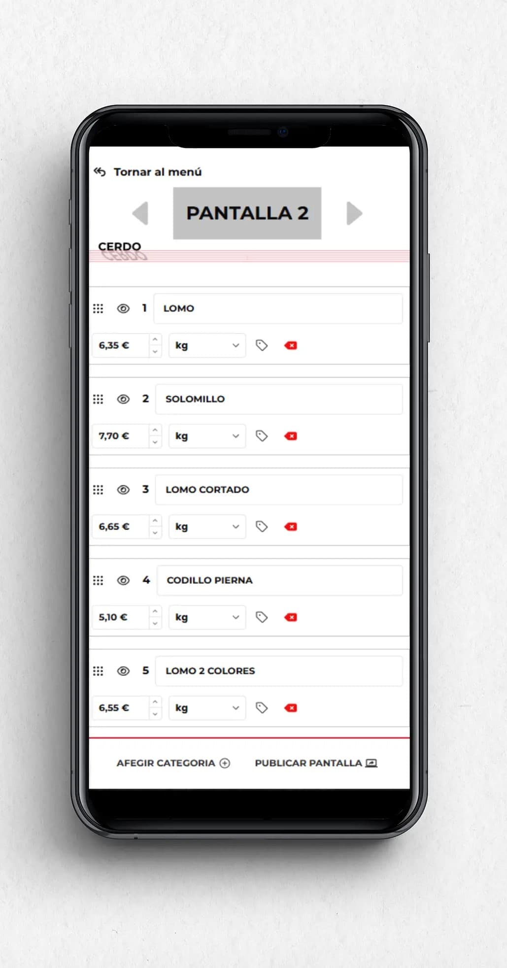 BYTPOSTER: software de gestió de preus
