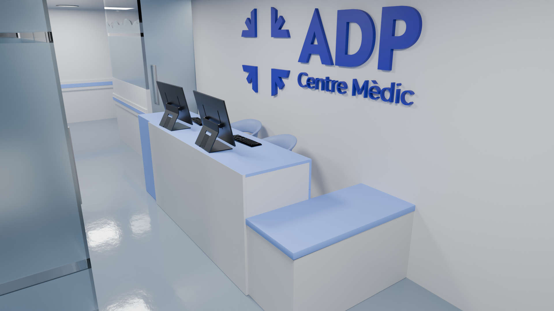 Branding i 3D per centre mèdic